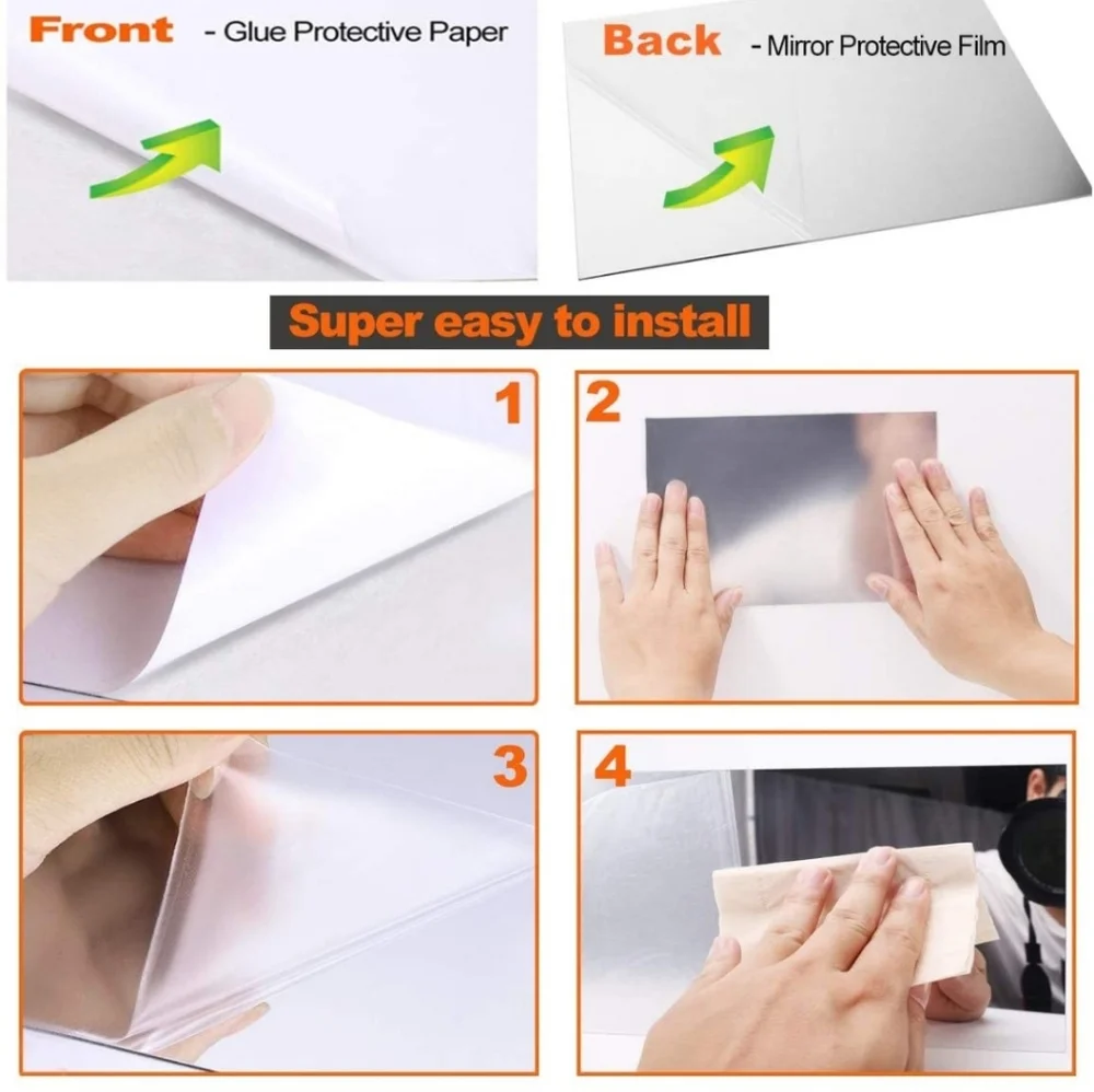 Self Adhesive Acrylic Mirror Sheet